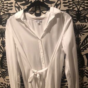 Classic Splendid white shirt dress